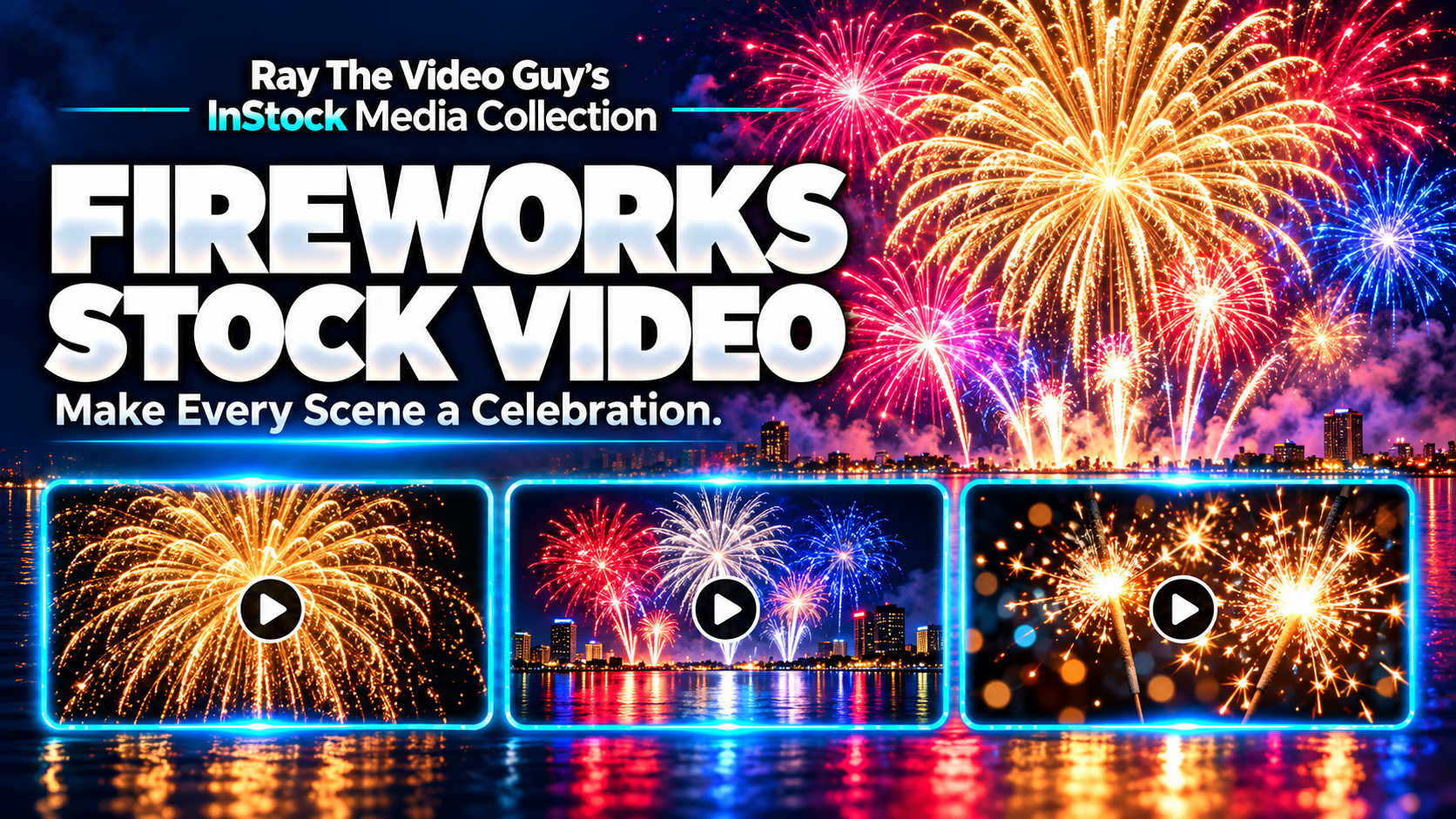 InStock Fireworks 4K